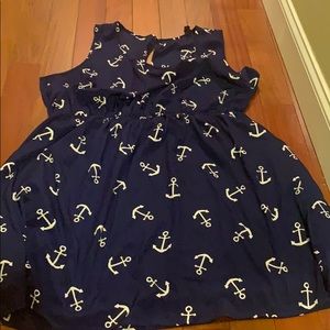 ModCloth anchor dress size 4x